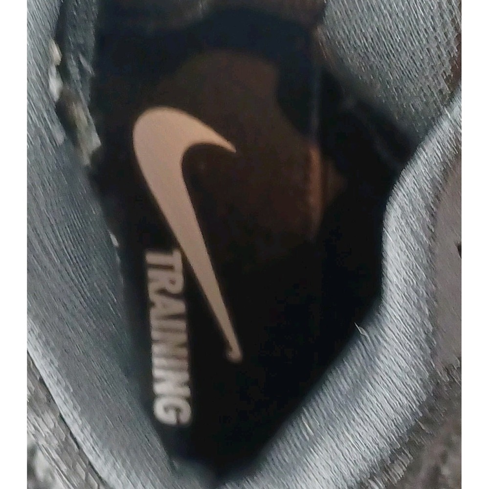 Nike Mens Fury Wrestling Shoes Size 10 Black Grey MMA Combat AO2416-010 - Picture 7 of 7